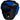 "RDX- T1 Head Guard with Removable Face Cage in blue"